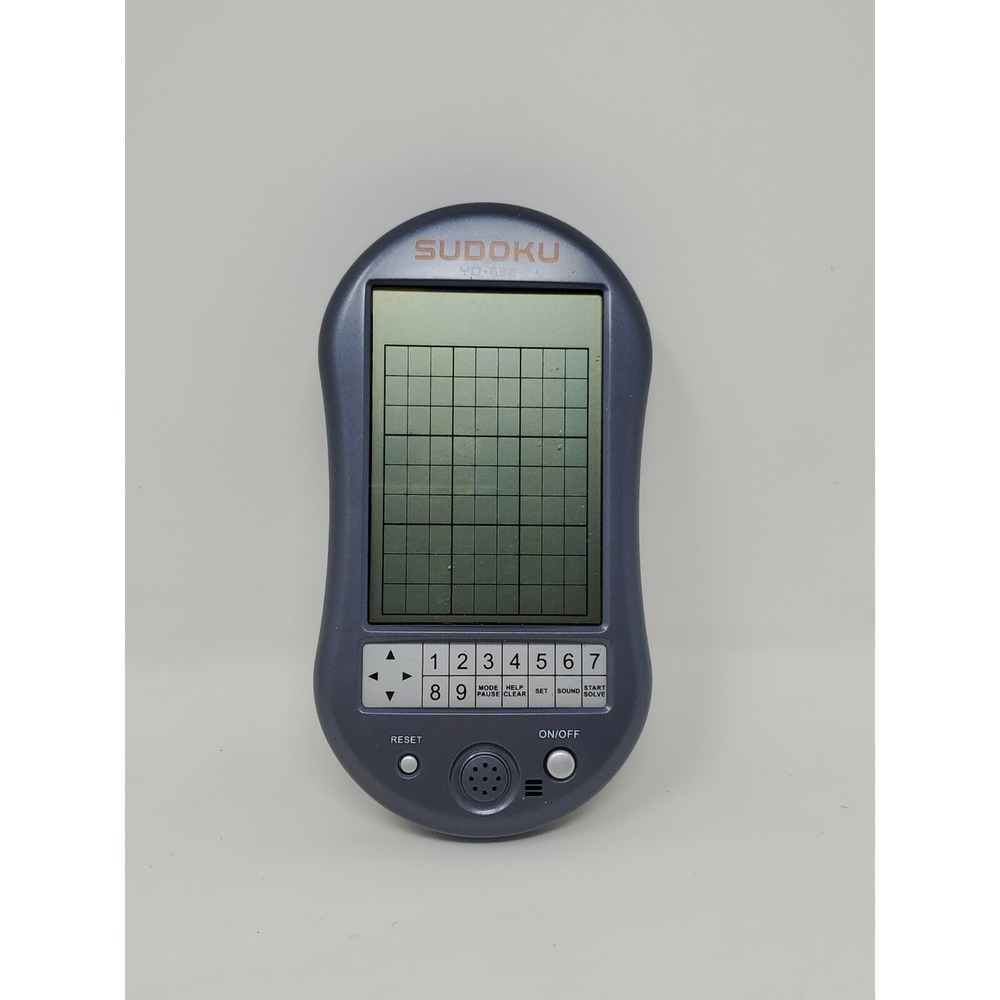 SUDOKU Electronic Handheld Game Player wi Stylus YD-638 Works